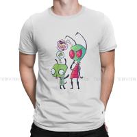 Zim Invader Zim Dib Membrane Crewneck Tshirts Karangkok Personalize MenS T Shirt Funny Tops 6Xl