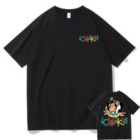 Funny Monkey Graphic T Shirt Lc Waikiki Monkey Double Sided Print Tshirt Men T-shirt Man Short Sleeve Tees XS-4XL-5XL-6XL
