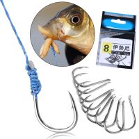 ส่งจากไทย ?? Fishing Hooks 1 ตัว ตะขอเบ็ดตกปลา ตัวเบ็ด ตะขอตกปลา คาร์บอน แบบทนทาน อุปกรณ์สำหรับตกปลา 9.9