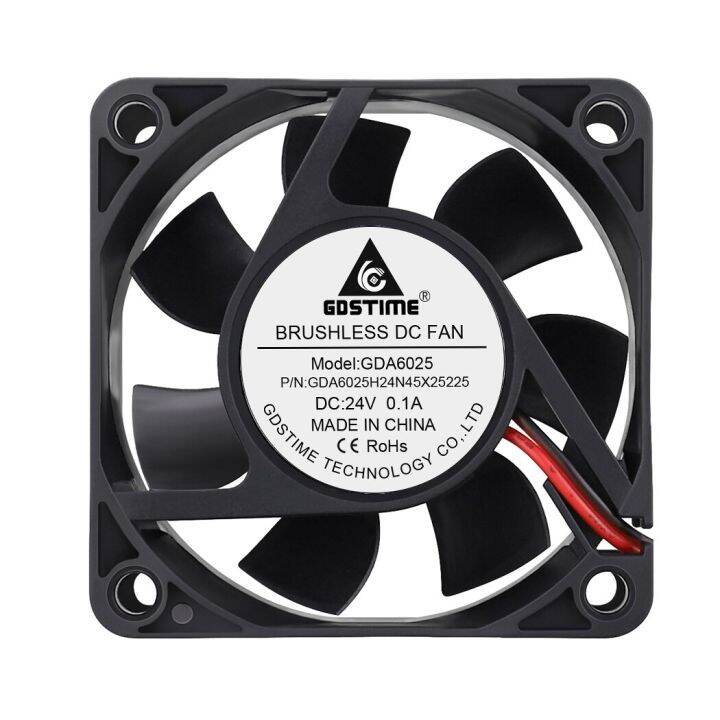 100-pcs-lot-gdstime-6025-60mm-60x60x25mm-6cm-dc-24v-2pin-machine-power-motor-exhaust-brushless-computer-case-cooling-cooler-fans-cooling-fans