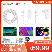 Yeelight Smart Color LED Chameleon Light Strip Pro Ambient Light Strip Suitable for Apple HomeKit Alexa Ok Google SmartThings Night Lights