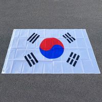 free shipping aerxemrbrae flag 90 x150cm South Korea Korean Flag Banner Flags High Quality Polyester Fabrics