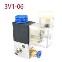 +[; 3V1-06 3V1-M5 Pneumatic Control Solenoid Valve  3 Port 2 Position Two-Position Three-Way Cylinder Reversing Air Valves