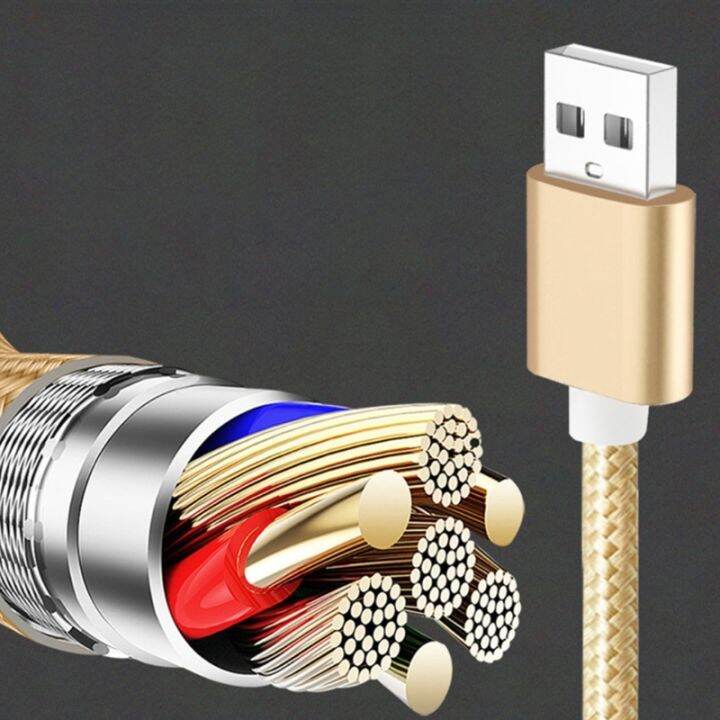 usb-หลายตัวสายเคเบิ้ลไนล่อนถักโทรศัพท์สายชาร์จสำหรับสายชาร์จ3ใน1