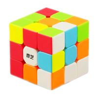 Qiyi รูบิค 3x3 Speed Cube Stickerless 3x3x3 Magic Cube - Warrior W