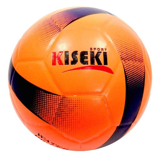 ลูกฟุตบอล-หนังอัด-pvc-no-5-สี-ส้มสะท้อนแสง