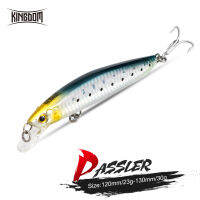 Kingdom เหยื่อตกปลาทะเล Jerkbaits Minnow น้ำเค็ม120มม.23G 130มม.30G ลอยเหยื่อประดิษฐ์ Good Action Wobblers Hard Lure