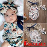 COD DSFERTEREERRE BMY-Cotton Newborn Baby Girl Floral Romper Jumpsuit Bodysuit Clothes Sunsuit