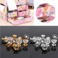 【hot】♚♟❦  10Pcs/set Design Glass Knobs Cabinet Door Wardrobe Handles Hardware  Cupboard Drawer Pull