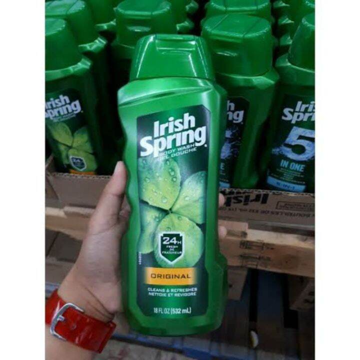 S&R Irish Spring Original Gel Douche Liquid Body Wash 532mL Lazada PH