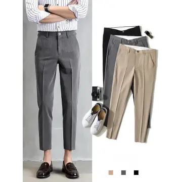 HUILISHI 6 COLOUR KOREAN CASUAL FASHION MEN SUIT PANTS