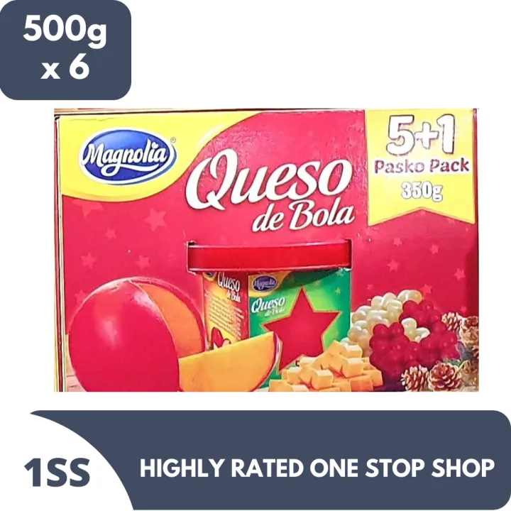 Magnolia Queso De Bola 5+1 Pasko Pack, 350g Lazada PH