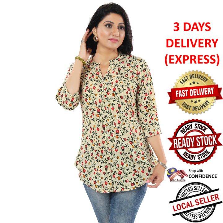 cotton kurti baju design