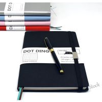 【Ready Stock】 ✲✹✘ C13 New BUJO Notebook Journal Dots pages A5leather softcover160 pagesivory white paper 100 GSM bujo planner