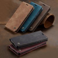 ✱☌ Applicable To Samsung Galaxy S10 S20 A50 A30 A70 A10 A30s Case Folding Retro Frosted Card Leather Cover Can Place Credit Card