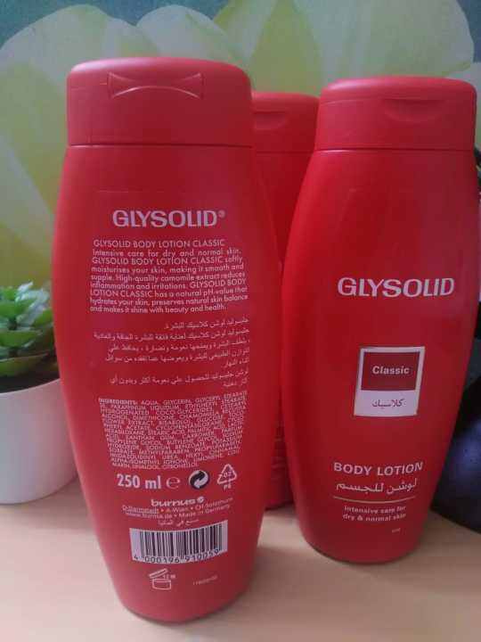 GLYSOLID BODY LOTION CLASSIC 250ML Lazada PH