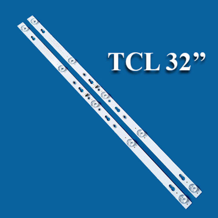 tcl-ทีซีแอล-รุ่น-led32d2920-led32d2940-led32s6500-32hs521an-th-32f305t-an-32dh800ns-5led-2เส้น-สินค้าใหม่ของแท้หลังอะลูมิเนียม-หลอดแบ็คไลท์tv