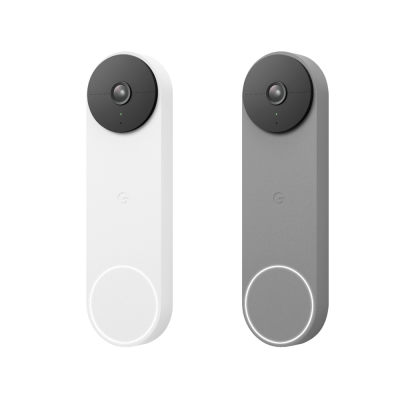 Google Nest Doorbell Battery กระดิ่งไร้สายพลังงานจากแบตเตอรี่ พร้อมกล้องวิดีโอไร้สาย