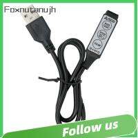 FOXNUTANUJH มินิมินิ DC5V ยูเอสบี ที่หรี่ไฟ ไร้สายแบบไร้สาย อาร์เอฟ สวิตช์ไฟเส้น LED รีโมทคอนโทรลควบคุม