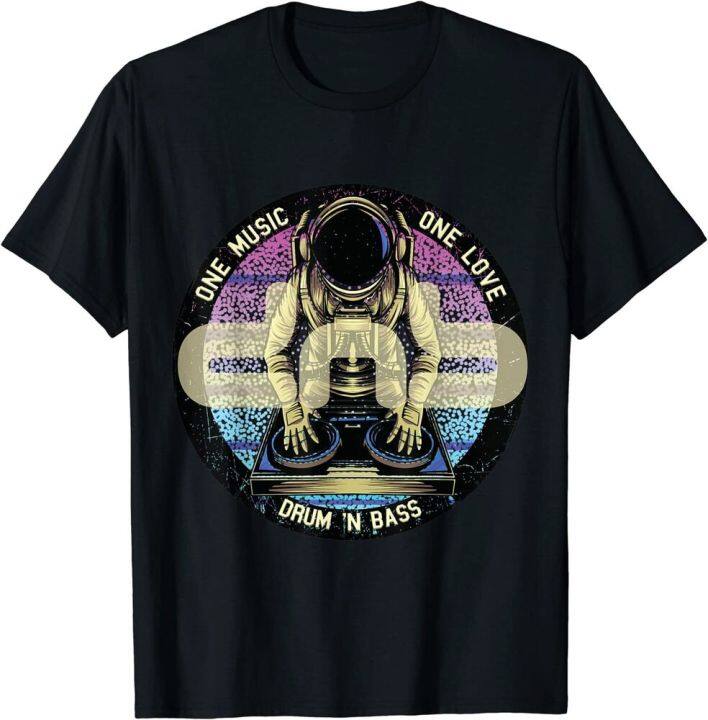 drum-n-bass-dnb-astronaut-space-electro-music-drum-and-bass-t-shirt