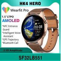 HK4 HERO Smart Watch Men Women LTPO AMOLED Screen NFC Compass Smartwatch Blood Oxygen Pressure Sport Watch for Android IOS 2023