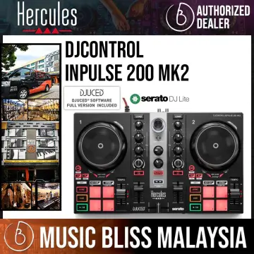 Hercules DJControl Inpulse 200 MK2 — Ideal DJ Controller for Learning to  Mix — Software and Tutorials Included.