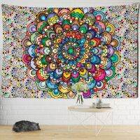 Indian Mandala Tapestry Wall Hanging Sandy Beach Throw Rug India Psychedelic Hippie Travel Mattress Bohemian Sleeping Pad Tapest