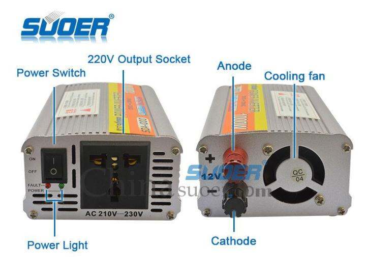 เเท้-100-new-suoer-12v-modified-sine-wave-1000-watt-power-inverter-อินเวอร์เตอร์-เครื่องแปลงไฟรถเป็นไฟบ้าน-220v-สามารถใช้กับหม้อแปลงไฟ-ตัวแปลงไฟรถ-ใช้อุปกรณ์ไฟบ้านได้เครื่องใช้ไฟฟ้า-ชาร์จโทรศัพท์มือถื