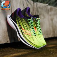 [โปรร้านใหม่] รองเท้าวิ่ง Saucony - Kinvara 12 รหัส S20619 65 สีเขียวพิเศษสไตล์ VIZI PRO สีสรรเจิดจ้า ของแท้แน่นอน