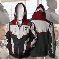 3D The Avengers 4 เสื้อสเวตเตอร์ Hoody Casual JACKET