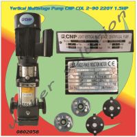 ปั๊มน้ำ vertical Multistage centrifucal pump  Muitistage แนวตั้ง CNP CDL 2-9 (220V)   ปั๊มอัดอาร์โอ ปั๊มสแตนเลส แนวตั้ง ปั๊มน้ำหลายใบพัดปั๊ม