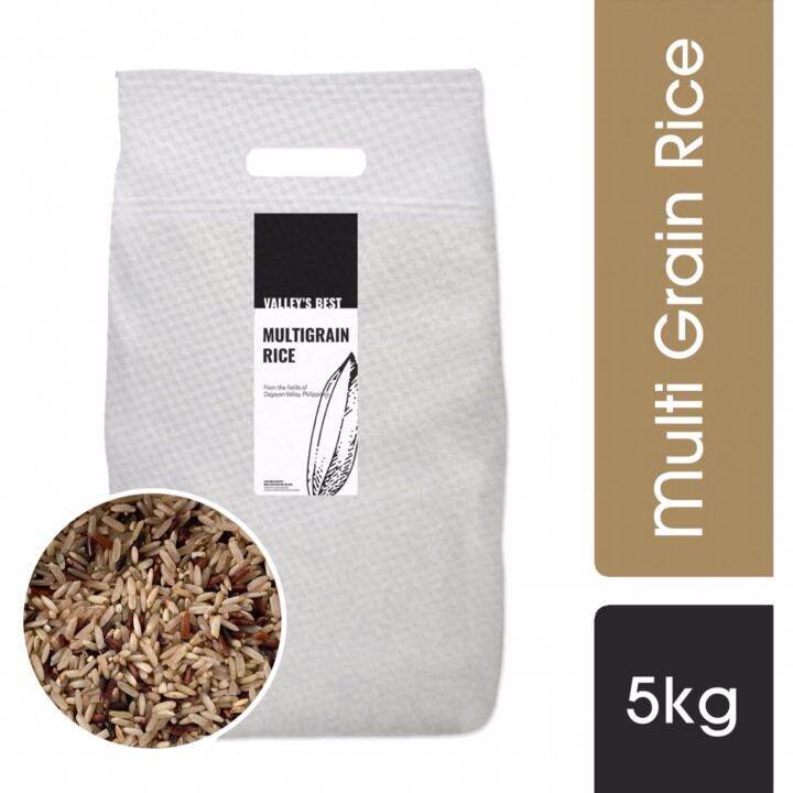 5kg Valley's Best Multi Grain Rice (from Isabela) Lazada PH