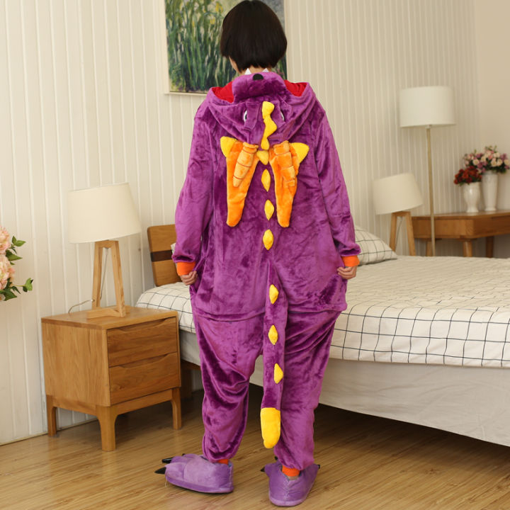 onesie-spyro-dragon-s-women-girls-unisex-animal-pajamas-winter-warm-sleep-suit-couple-overall-soft-flannel-cute-panda