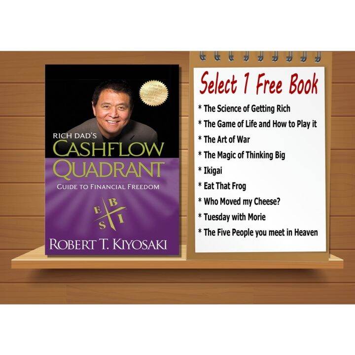 Rich Dads Cashflow Quadrant T Kiyosaki Plus 1 Free Book Lazada Ph