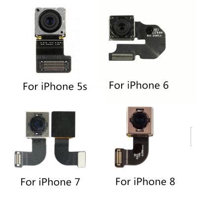 กล้องหลังสำหรับ Iphone 5S 6 6S 7 8 Plus X Xr Xs Max อะไหล่สายเคเบิลงอได้เลนส์ด้านหลัง Sfor Iphone 6 6S 11 Pro