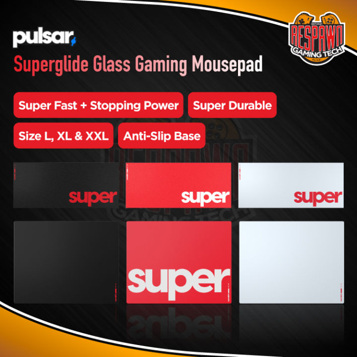 Pulsar Superglide Glass Mousepad Lazada 4775