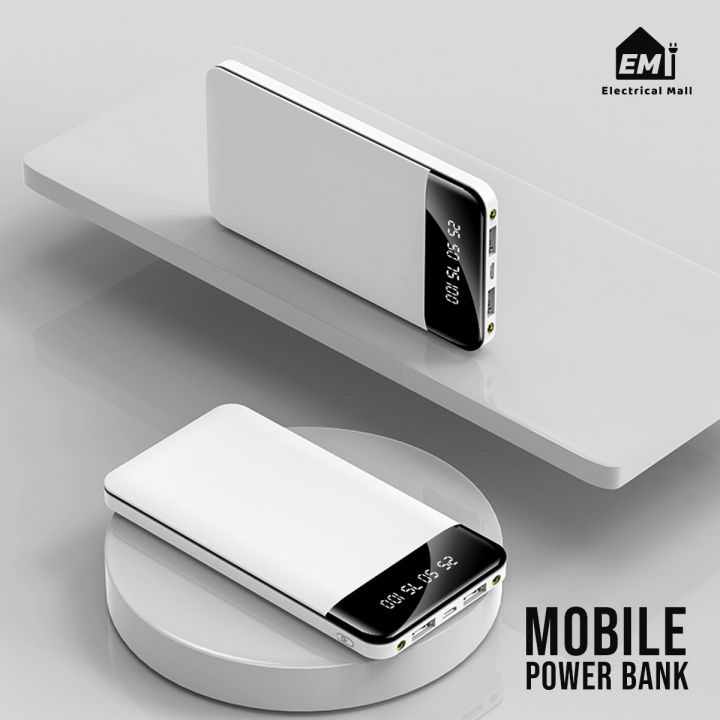 power-bank-แบตสำรองมือถือความจุสูง-ความจุ-20000mah-พาวเวอร์แบงค์ความจุสูงของแท้-100-โทรศัพท์มือถือ-แบตสำรอง-แบตมือถือ-แบตโทรศัพท์