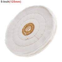 T-shaped White Cotton Cloth Polishing Wheel Flannel Mirror Polishing Buffer Cotton Pad 16mm Hole Metal Polishing /Car Polishing