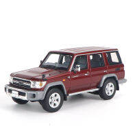 143 Scale สำหรับ Land Cruiser LC76 SUV รถเรซิ่นพลาสติก รถของเล่นสำหรับ Collection