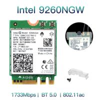 สายคู่ไร้สายสำหรับ Intel 9260การ์ด Wifi 9260NGW 9260AC 802.11Ac บลูทูธ M.2 1.73Gbps สำหรับตัวแปลงเครือข่าย Wlan 5.0