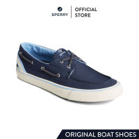 SPERRY BAHAMA II SEACYCLED รองเท้าโบ๊ทชูส์ ผู้ชาย สีกรม ( BOAT - STS24565 )