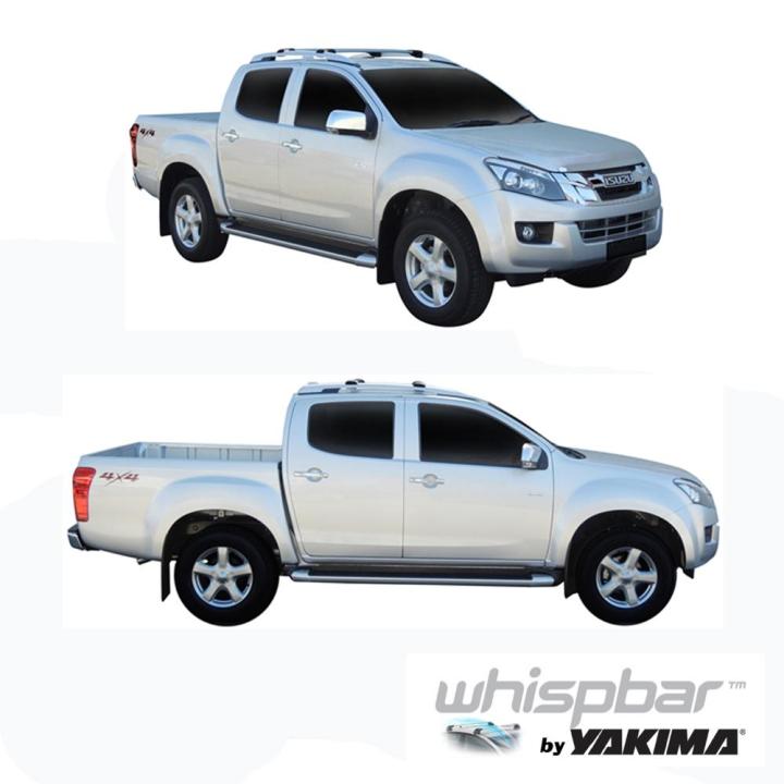 yakima-whispbar-roof-rack-isuzu-dmax-v-cross-แร็คหลังคาตรงรุ่น-isuzu-dmax-v-cross