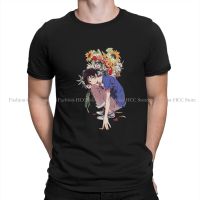 Umibe No Etranger Anime Tshirts Mio Flowers Classic Personalize Homme T Shirt New Trend Clothing