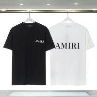 [ผ้าฝ้าย100%/ในสต็อก] Amiris 2023ล่าสุด T เสื้อผู้ชายแขนสั้น O คอ Casual หลวม T เสื้อ High-End Holiday Pullover Tops Tees (สไตล์เกาหลี)