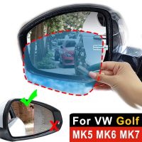 สติกเกอร์ฟิล์มกันฝนกันหมอกสำหรับ Volkswagen VW Golf 5 6 7 MK5,อุปกรณ์ MK7 MK6กันน้ำกระจกข้างรถยนต์