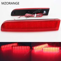 Rear Bumper Reflector Brake Light For Mitsubishi Lancer 2008-2014 EVO Evolution Outlander Sport Red Lens LED Tail Lamp