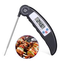 Digital BBQ Thermometer Foldable Electronic Food Cooking Meat Probe Water Milk Kitchen Oven Thermometer Tools