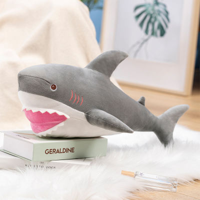 ซูเปอร์ตุ๊กตาฉลามปลาวาฬของเล่นนุ่มยัดไส้ Speelgoed สัตว์อ่านหมอนสำหรับของขวัญวันเกิดเบาะตุ๊กตาของขวัญสำหรับเด็ก