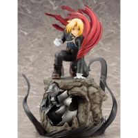 ARTFX J ของเล่นโมเดล Fullmetal Alchemist Edward ภาพอนิเมะตุ๊กตาขยับแขนขาได้เอลริกสำหรับสะสมดั้งเดิมมีสินค้าในสต็อก