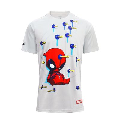 FBT x MARVEL เสื้อคอกลม DEADPOOL 12T401